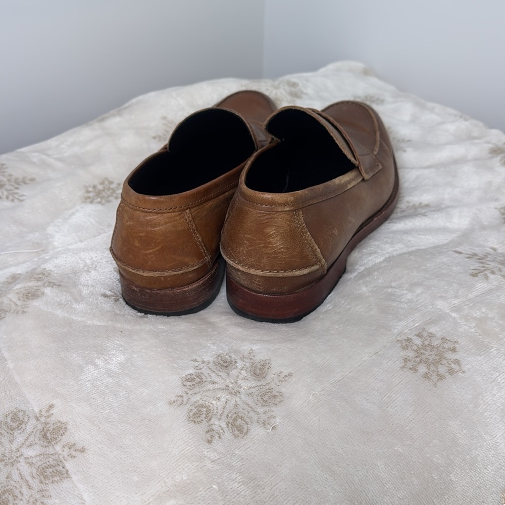 Men’s Coach Leather Shoes Size 9 - Picture 3 of 5